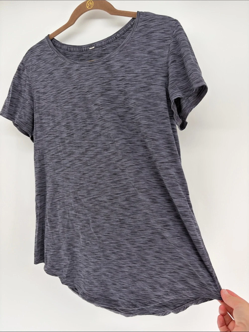 Lululemon Heather Gray Short Sleeve Tee - Best fits Large